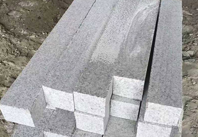 异型芝麻白路沿石规格尺寸